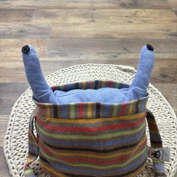 Jellycat Alien Bob Striped Plush Long Legs Bean Filled Plushie Retired - Picture 3 of 4
